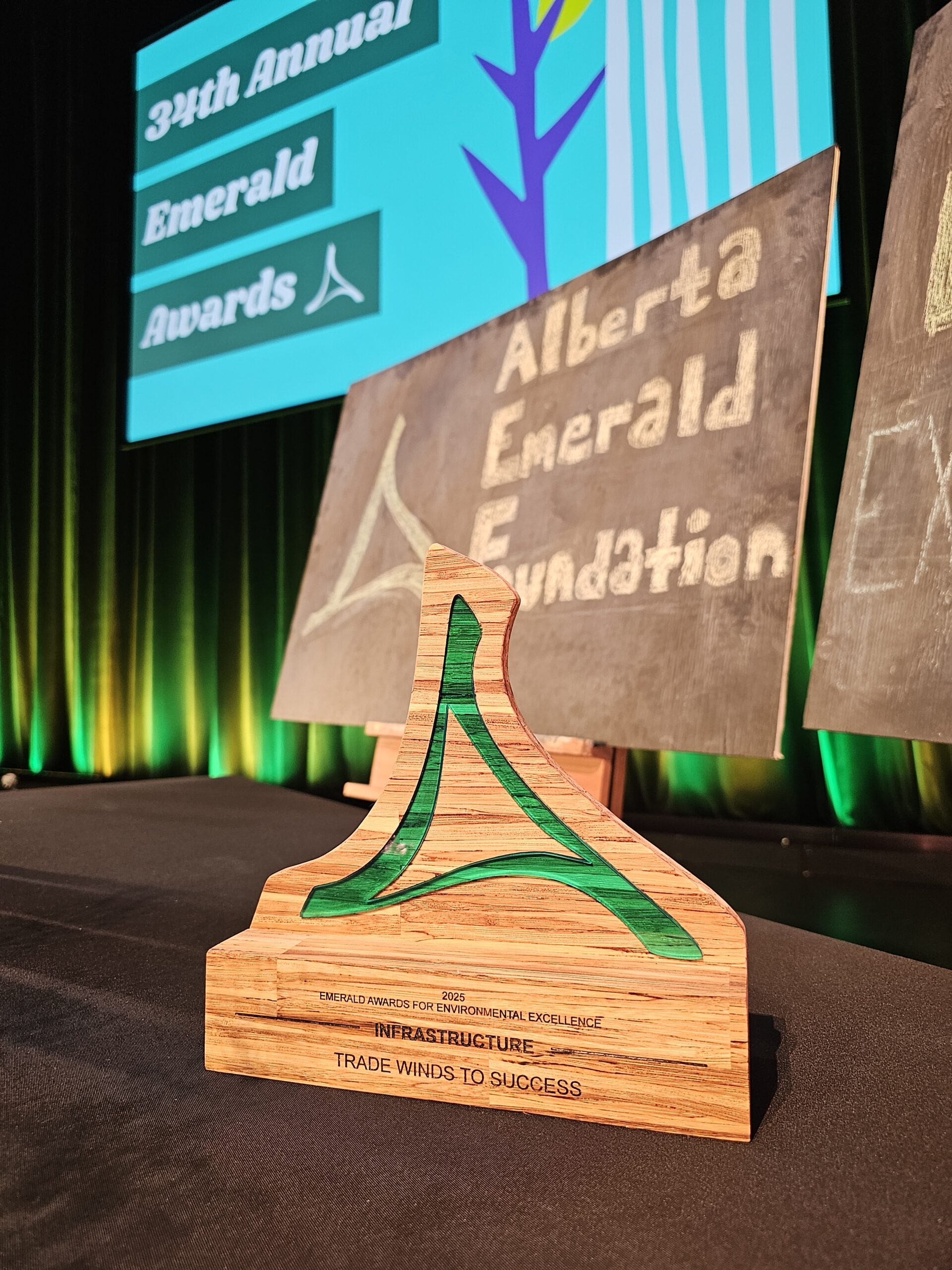 GREEN scaled image on 34th Emerald Award Winner For Infrastructure